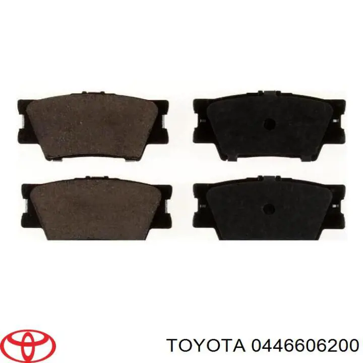 Купити 0446606200 Toyota Задні колодки