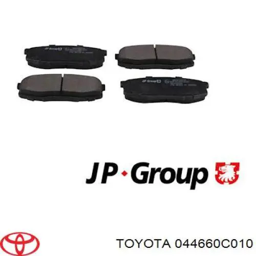 Купити 044660C010 Toyota Задні колодки