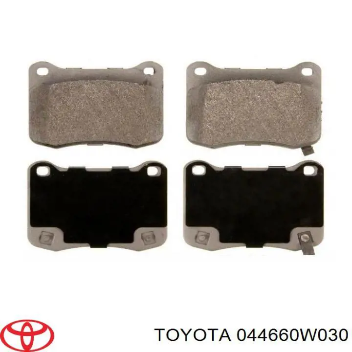 Задні гальмівні колодки 044660W030 Toyota