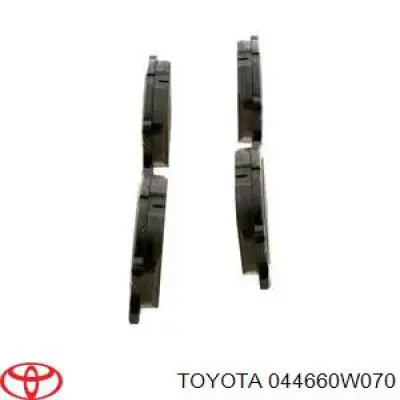 Передні тормозні колодки 044660W070 Toyota