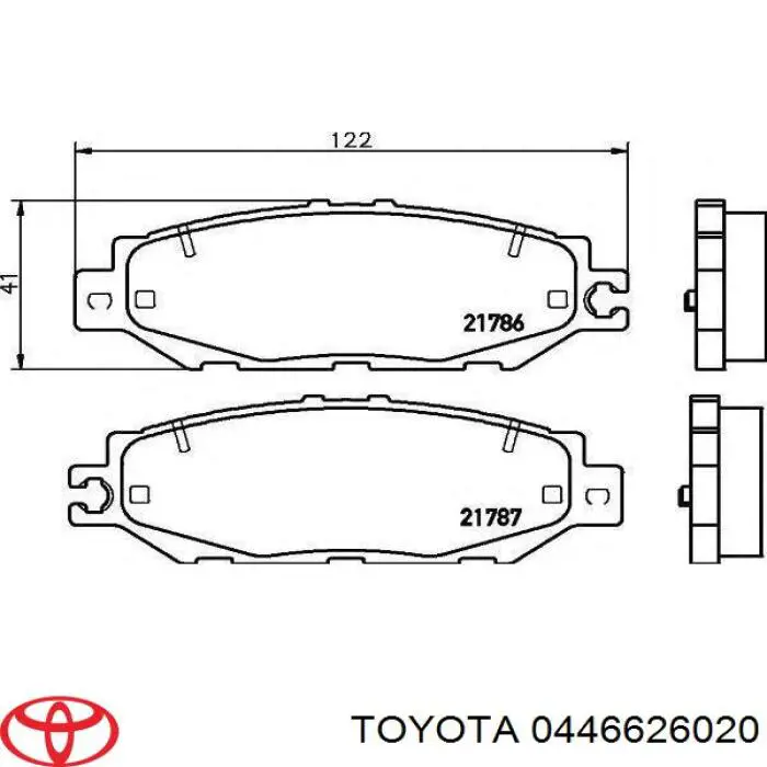  0446626020 Toyota