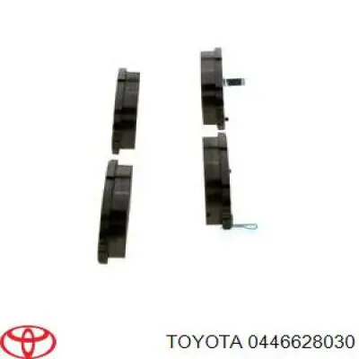 Задні гальмівні колодки Toyota 0446628030 ціна, від 20.89 USD
