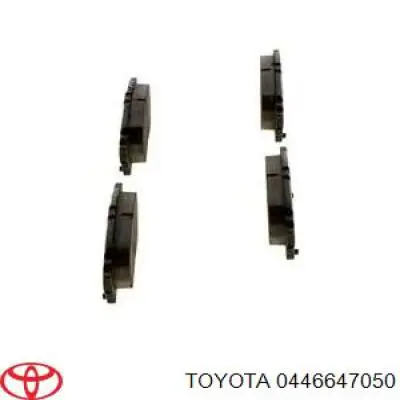 Купити 0446647050 Toyota Задні колодки