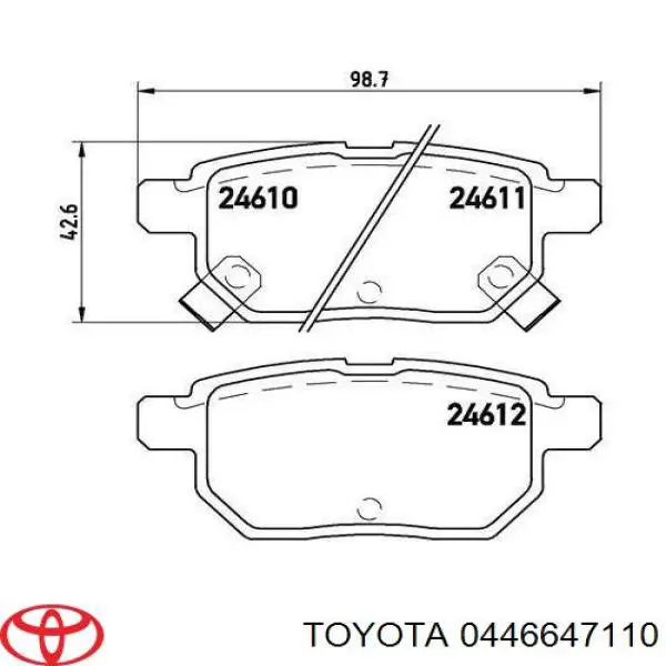  0446647110 Toyota