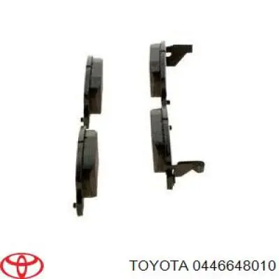 Купити 0446648010 Toyota Задні колодки
