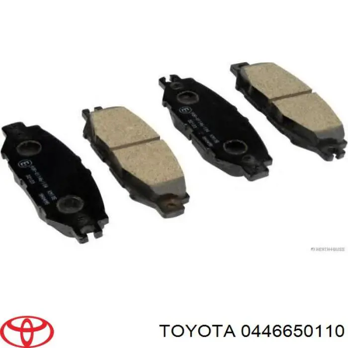 Купити 0446650110 Toyota Задні колодки
