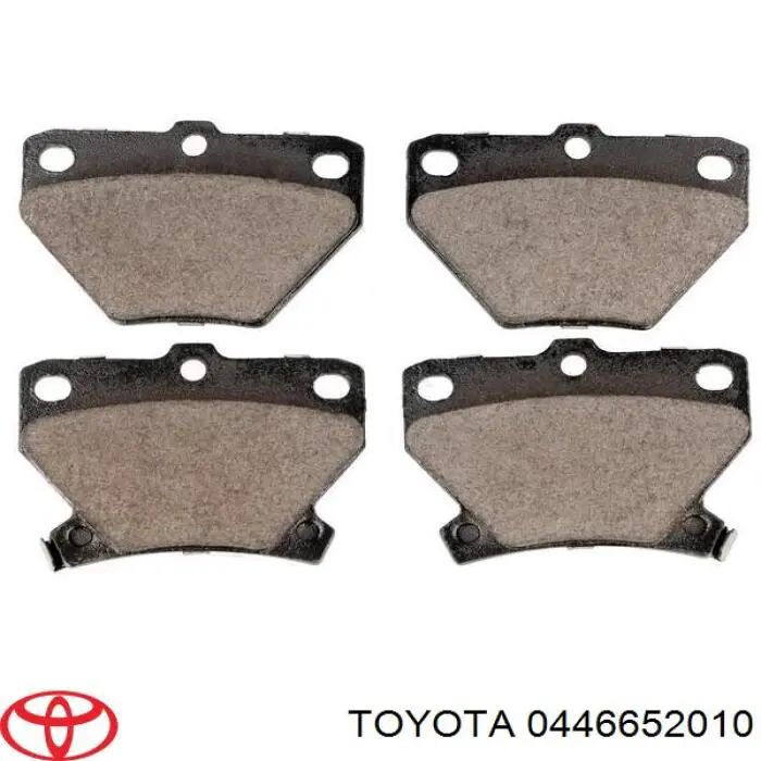 Купити 0446652010 Toyota Задні колодки