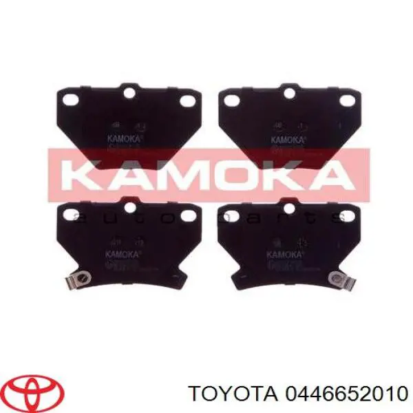 Задні гальмівні колодки Toyota 0446652010 ціна, від 15.22 USD