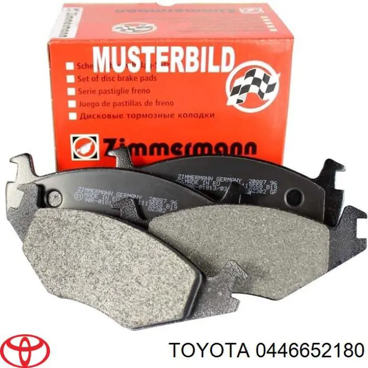 Купити 0446652180 Toyota Задні колодки