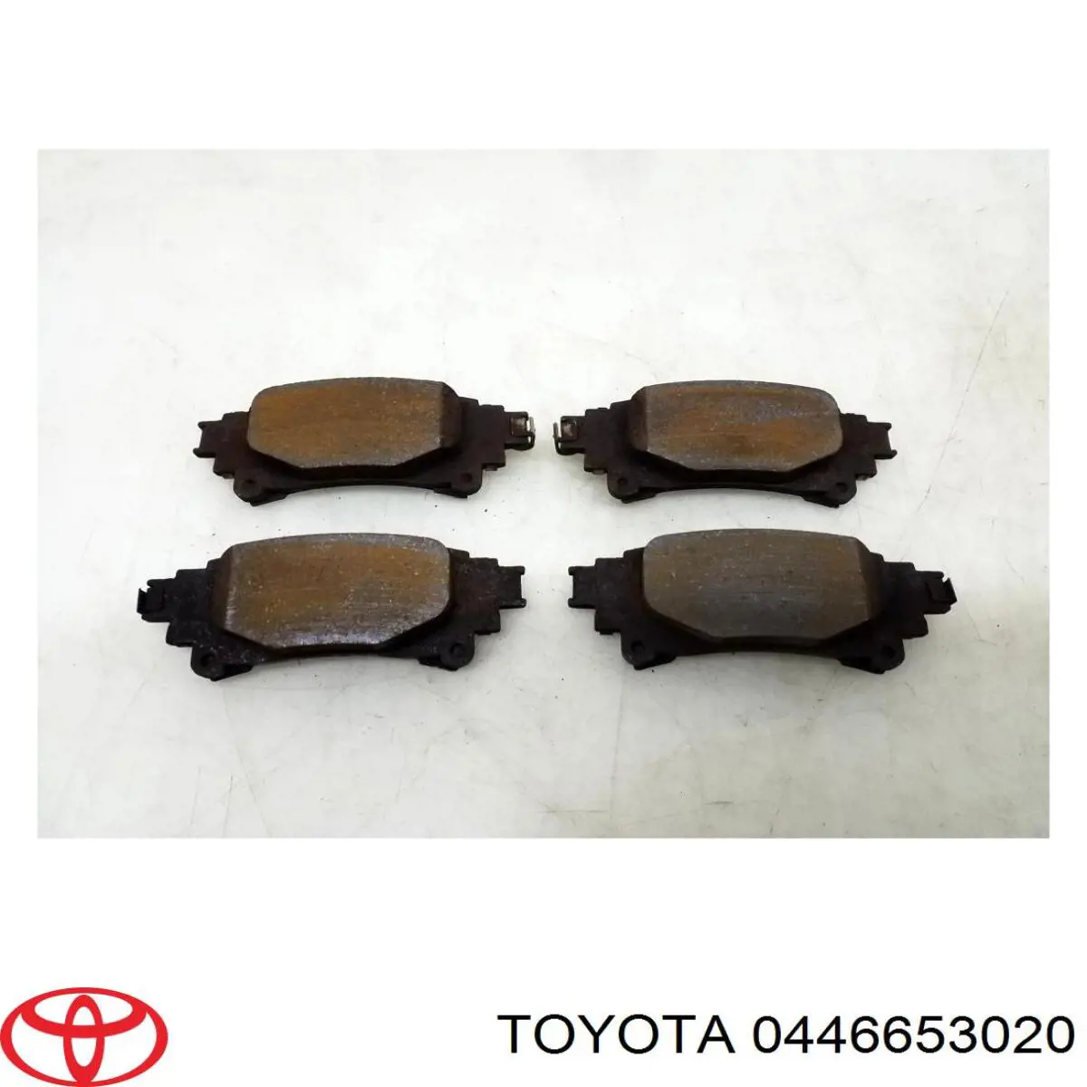 Купити 0446653020 Toyota Задні колодки