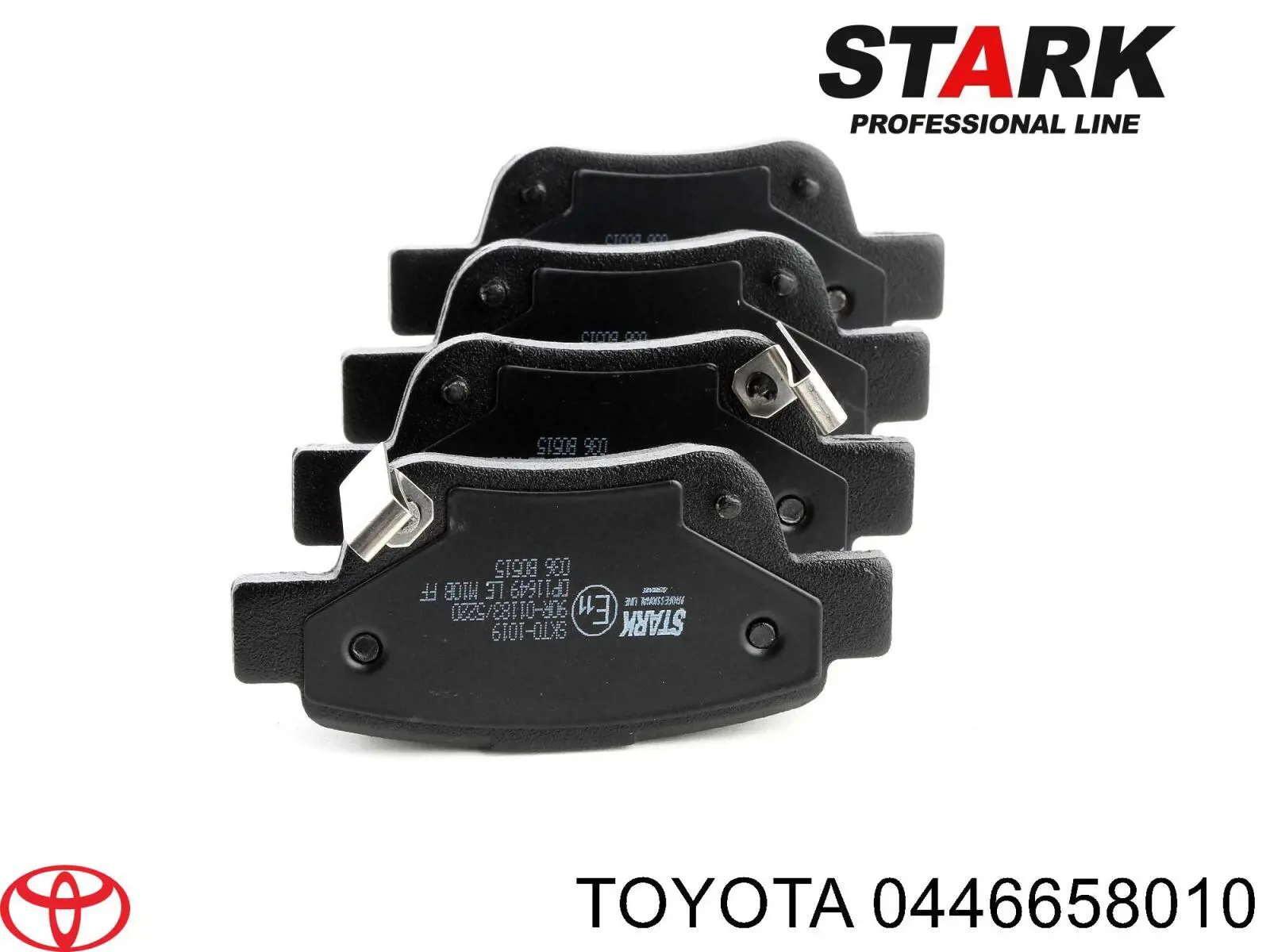 Купити 0446658010 Toyota Задні колодки