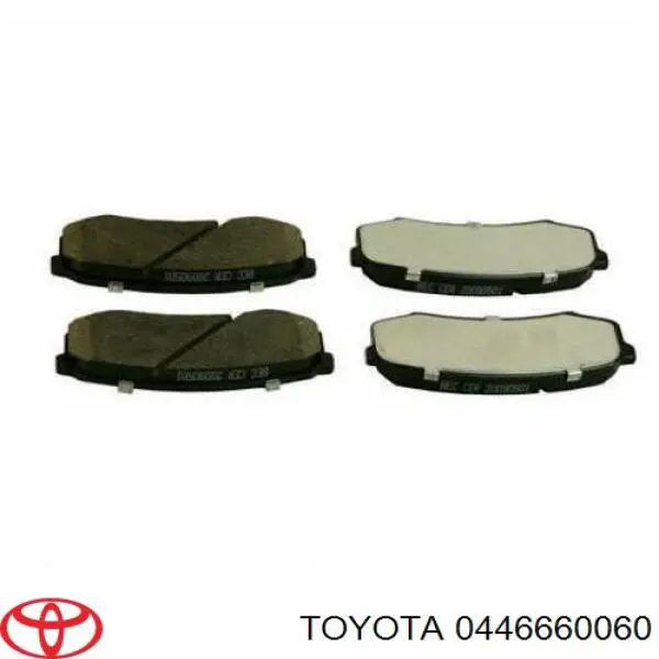 Купити 0446660060 Toyota Задні колодки
