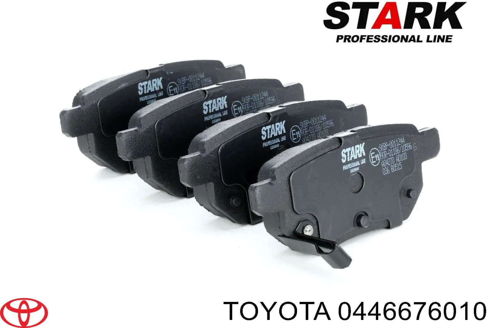 Купити 0446676010 Toyota Задні колодки