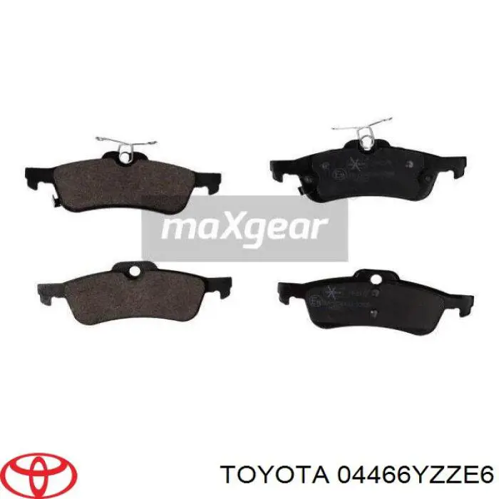 DP1973 EBC Brakes Колодки гальмівні задні, дискові
