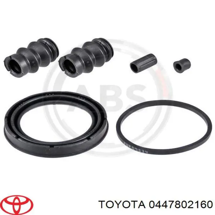 Ремкомплект супорту гальмівного переднього Toyota 0447802160 ціна, від 36.36 USD