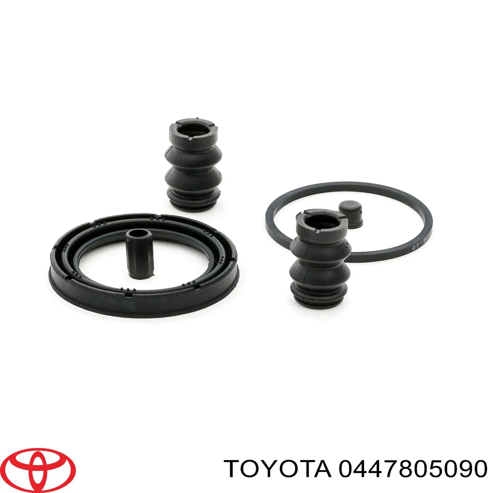 Ремкомплект суппорта гальмівного, переднього Toyota 0447905050