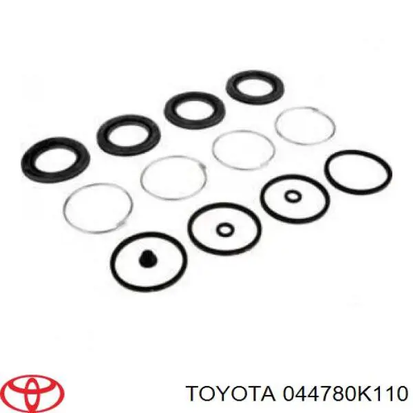 044780K110 Toyota ремкомплект супорту гальмівного переднього