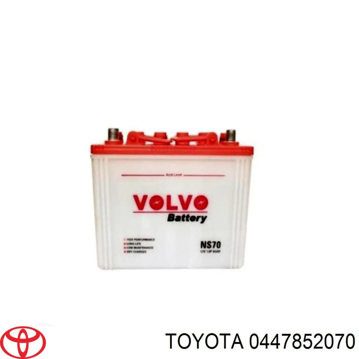 Ремкомплект суппорта гальмівного, переднього Toyota 0447852070