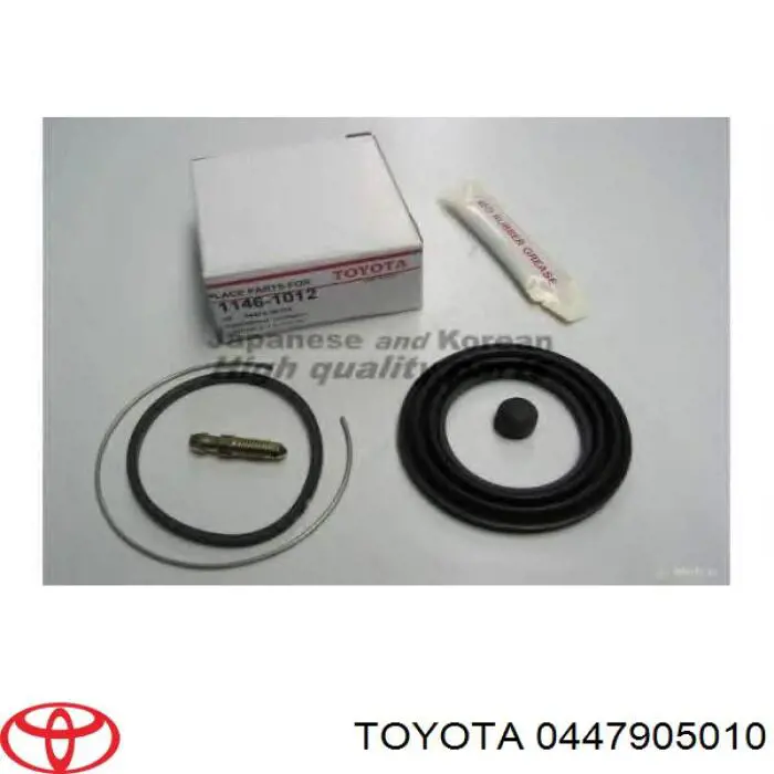 0447905010 Toyota ремкомплект супорту гальмівного переднього