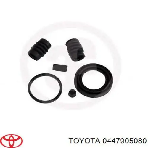 Ремкомплект супорту гальмівного заднього Toyota 0447905080 ціна, від 7.21 USD