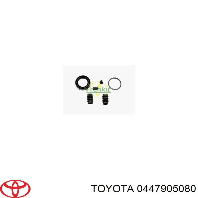 0447905080 Toyota ремкомплект супорту гальмівного заднього