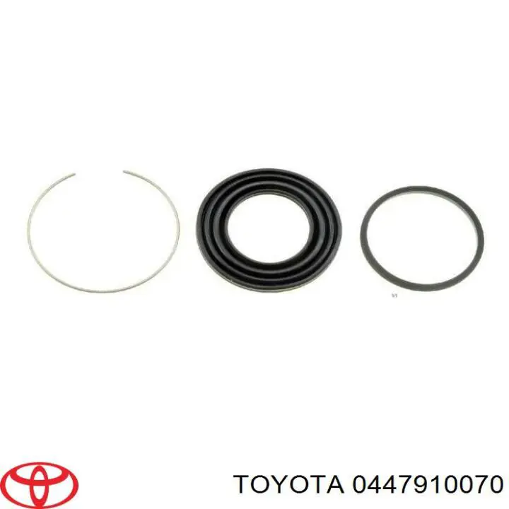 447910070 Toyota ремкомплект супорту гальмівного переднього