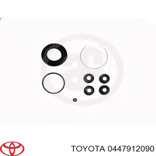 0447912090 Toyota ремкомплект супорту гальмівного переднього
