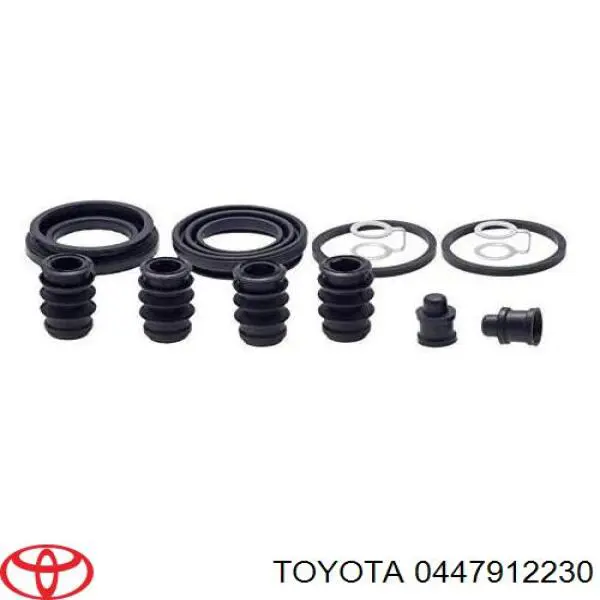 Ремкомплект супорту гальмівного заднього Toyota 0447912230 ціна, від 20.92 USD