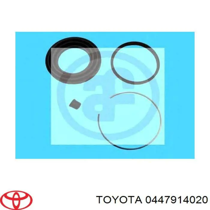Ремкомплект супорту гальмівного переднього Toyota 0447914020 ціна, від 3.82 USD