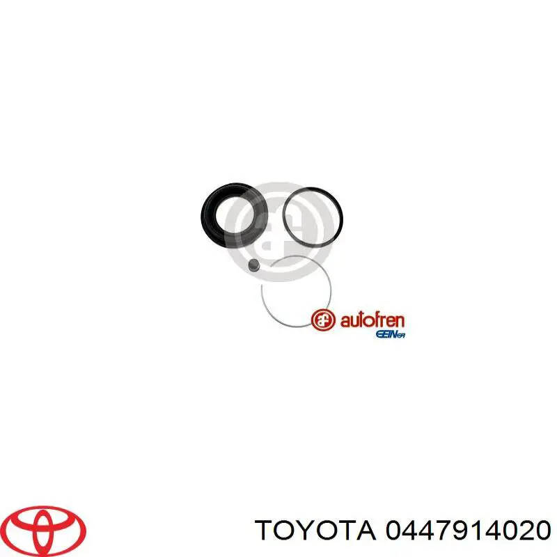 447914020 Toyota ремкомплект супорту гальмівного переднього