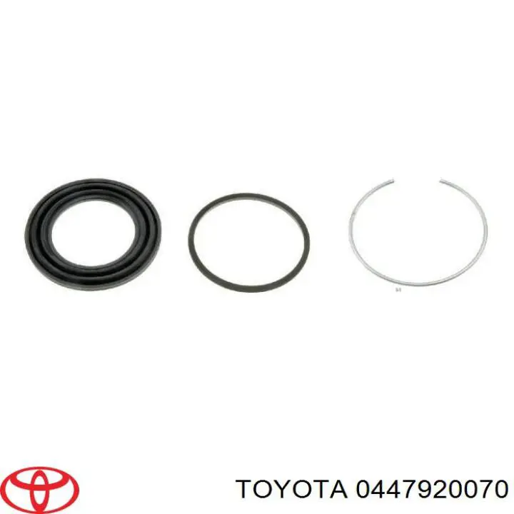 Ремкомплект супорту гальмівного переднього Toyota 0447920070 ціна, від 32.11 USD