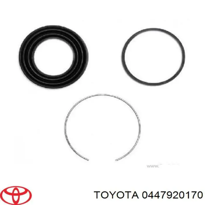 Купити 0447920170 Toyota Ремкомплект переднього супорту