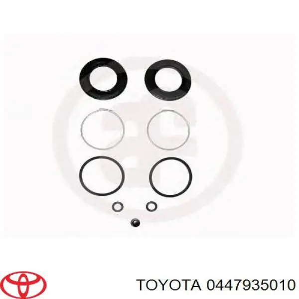 Ремкомплект супорту гальмівного переднього Toyota 0447935010 ціна, від 7.22 USD