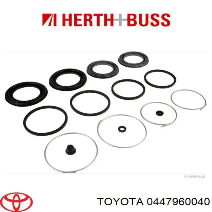 0447960040 Toyota ремкомплект супорту гальмівного переднього