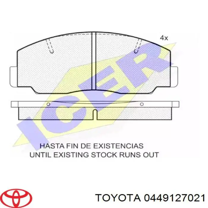  0449127021 Toyota