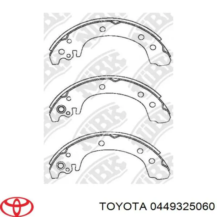 0449325060 Toyota Ремкомплект головного гальмівного циліндру