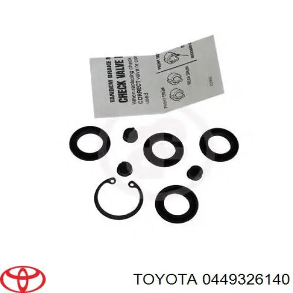 Ремкомплект головного гальмівного циліндру Toyota 449326140 ціна, від 33.75 USD