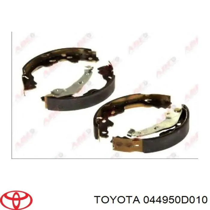 044950D010 Toyota колодки гальмові задні, барабанні