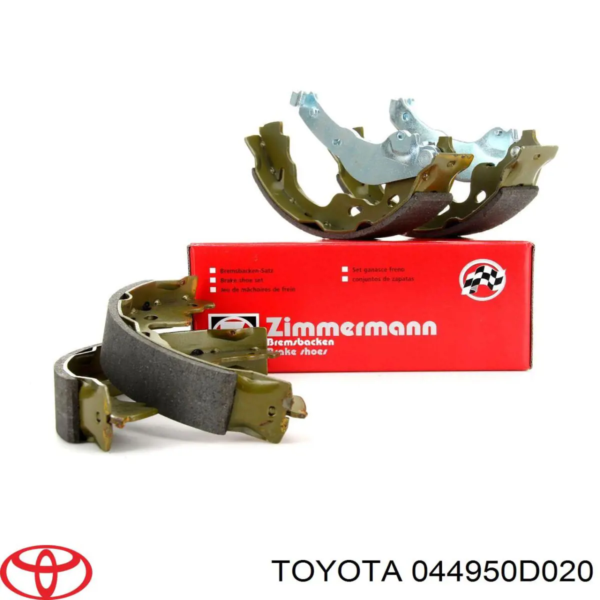 Гальма робочі задні ножні і гальмівні барабани Toyota 044950D020