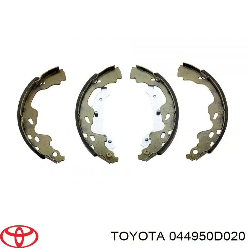 Колодки гальмові задні, барабанні Toyota 044950D020 ціна, від 16.71 USD