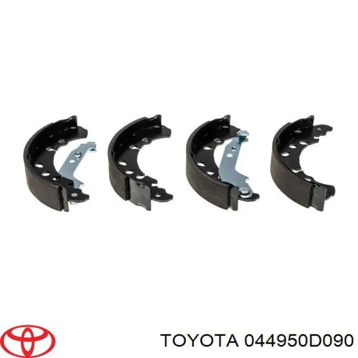 Колодки гальмові задні, барабанні Toyota 044950D090 ціна, від 23.96 USD