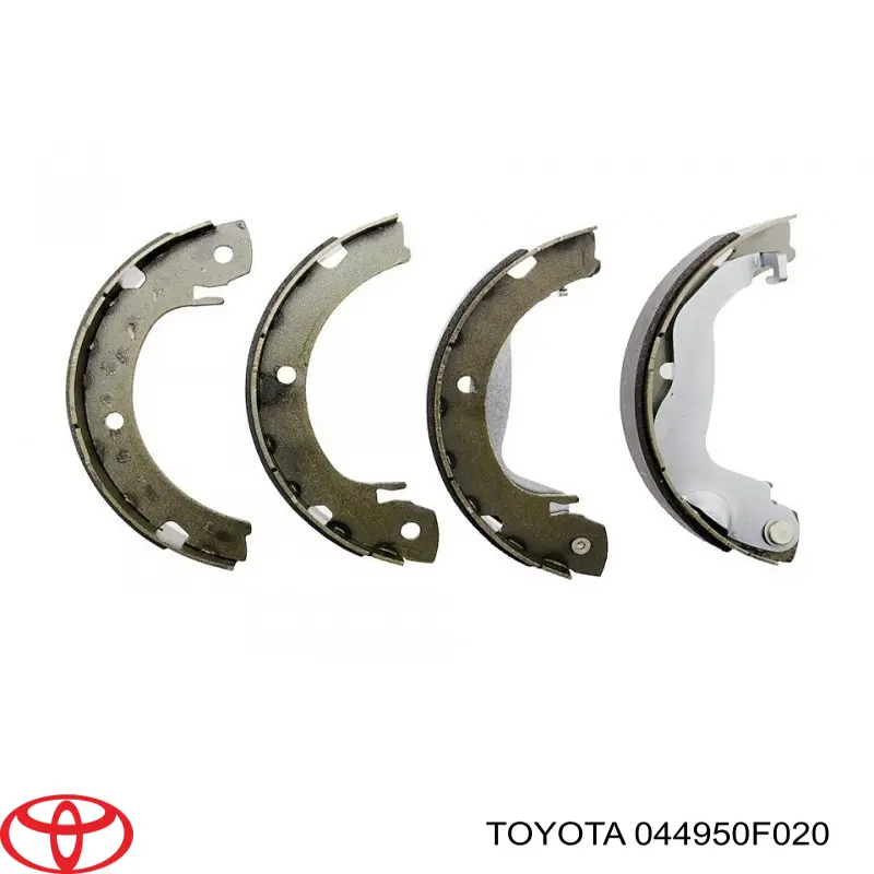 Колодки ручника / стоянкового гальма Toyota 044950F020 ціна, від 25.27 USD