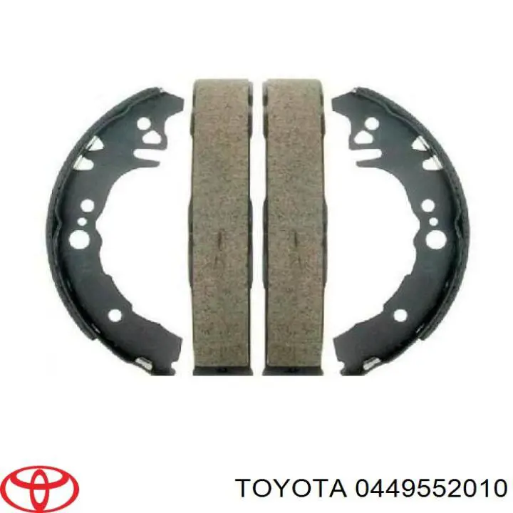 Купити 0449552010 Toyota Колодки гальмові задні, барабанні