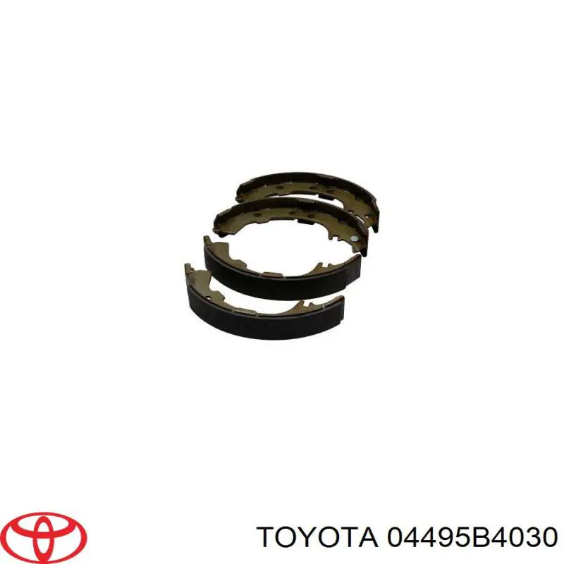 04495B4030 Toyota колодки гальмові задні, барабанні