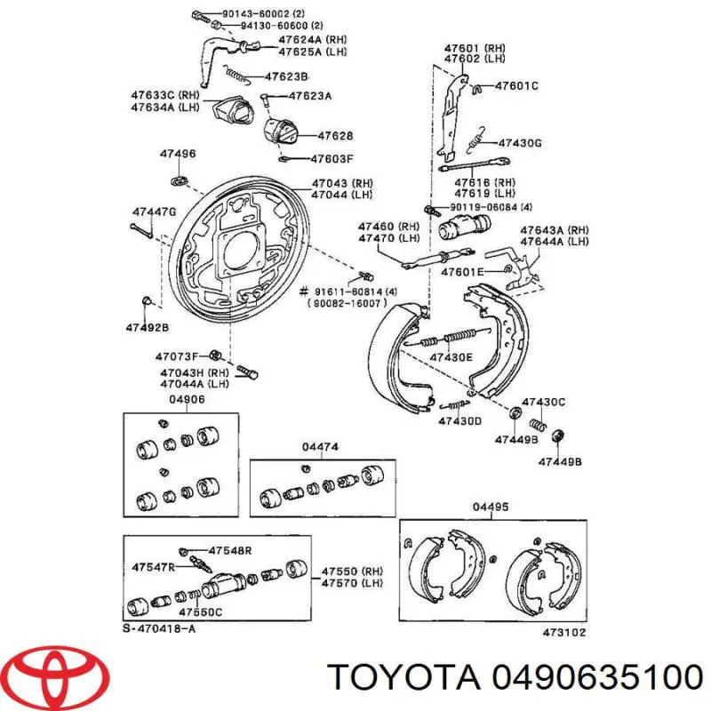  490635100 Toyota