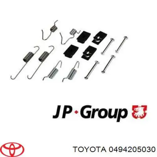 Купити 440260001R Renault (RVI) Монтажний комплект задніх барабанних колодок