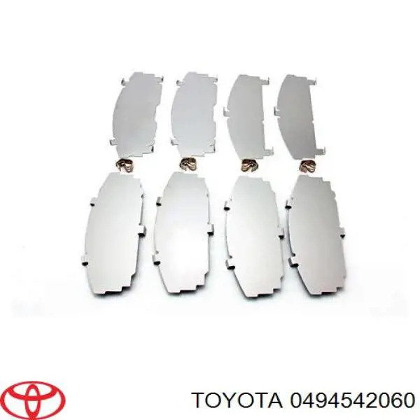 Притискна пружина колодки Toyota 0494542060 ціна, від 27.88 USD