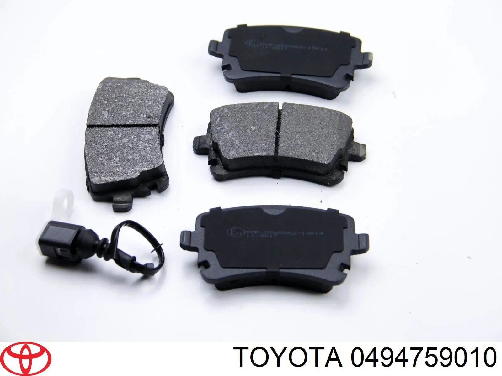 Комплект пружинок кріплення дискових колодок, передніх Toyota 494752020 ціна, від 4.92 USD