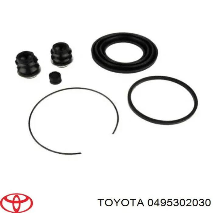 Купити 0495302030 Toyota Пильник направляючої супортугальмівного, переднього