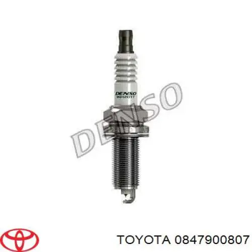 Свічки запалювання 0847900807 Toyota